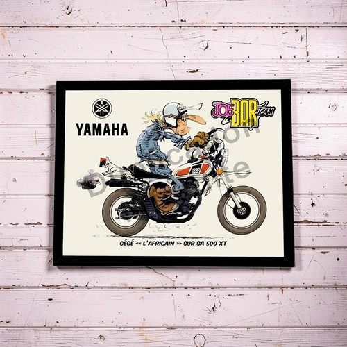 Affiche joe bar - joe, yamaha