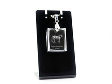 Basque Mountain Horse, collier en cristal avec un cheval, Crystal Animals FR