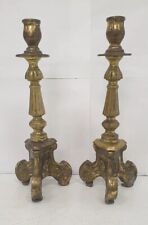 antique paire bougeoir chandelier 1900 regule art nouveau ancien france baroque