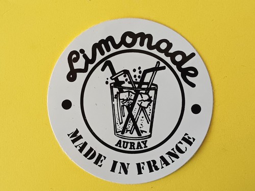 Sticker vintage limonade auray - sticker,