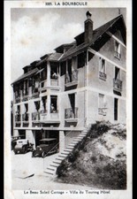 LA BOURBOULE (63) LE BEAU SOLEIL COTTAGE / VILLA du TOURING HOTEL animée en 1930