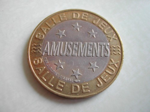 Jeton jeu token salle - de,