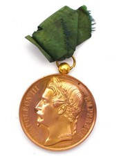 Médaille cuivre Napoléon III