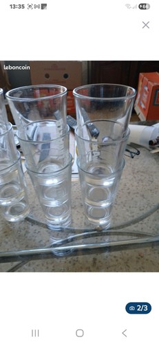 Lot verres sirop monin - lot, 12