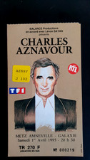 billet  ticket concert CHARLES