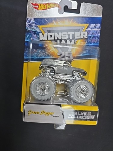 Hot wheels monster jam silver - jam,