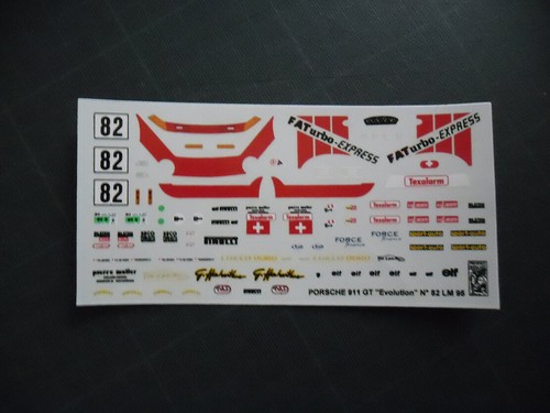 Decal porsche 993 gt2 - ,