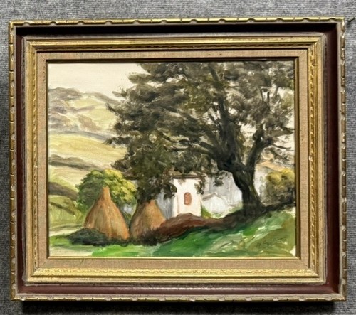 Guillermin huile sur - m.,