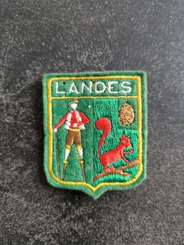 Ecusson brode france landes - ,