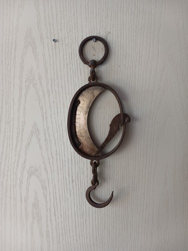 Ancien peson ressort - a,