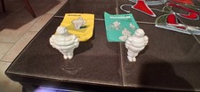 2 bibendums michelin Casse Tête Plastique Vintage Années 60 70 