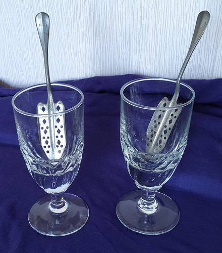 Anciens verres absinthe - 2,