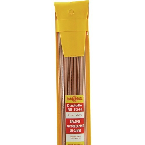 Brasure cuivre auto-décapante