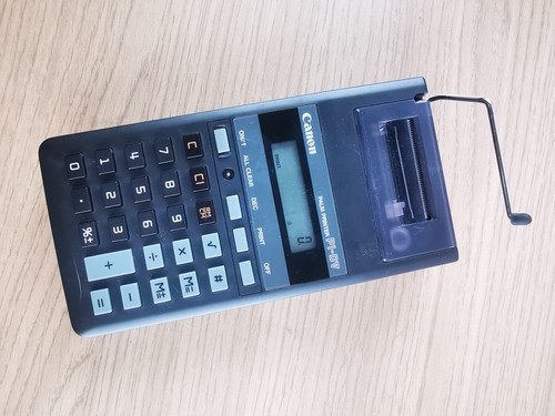 Canon calculatrice imprimante
