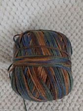 1 Pelote de Coton plat (Multicolore) 65g