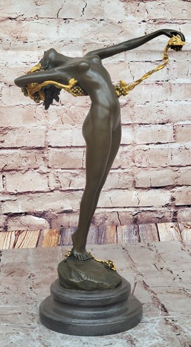 Signée frishmuth bronze - signée:h.frishmuth,