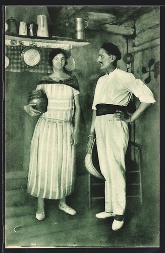 Cpa couple dans votre - cpa,