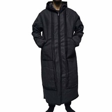 Hiver Gris à Capuche Laine