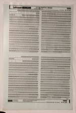 Letraset 12pt (14pt) HELVETICA MEDIUM 1568_lettres chiffres caractères transfert