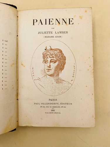 Juliette lamber païenne - juliette,