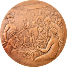 France, Médaille, Peinture, Le Déjeuner des Canotiers, Auguste Renoir, Arts &