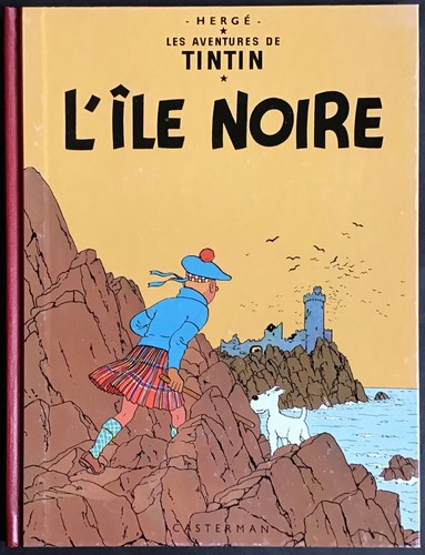 Tintin île noire eo - tintin,