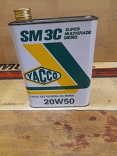 ancien bidon huile vide yacco