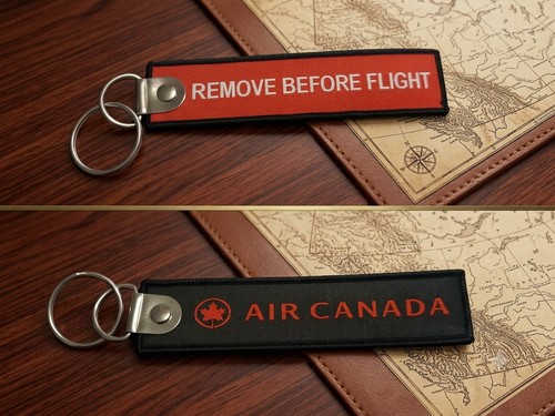 Porte clé brodé avion - porte,