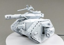 Warhammer 40k militarum, guard, tank, leman russ, painted, peint, obusier cannon