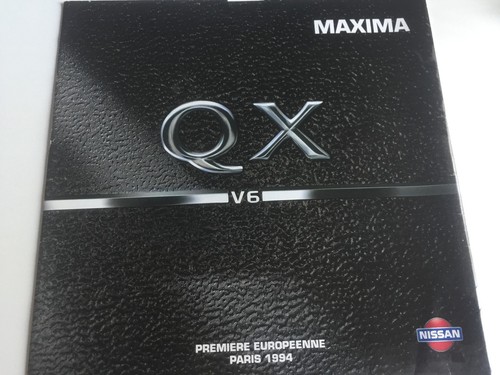 Rare catalogue nissan maxima - rare,