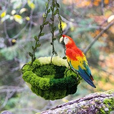 Hamac suspendu confortable pour oiseaux, nid pour perruches calopsittes,