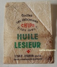 Ancien SACHET Huile LESIEUR - "Rend la cuisine encore meilleure"