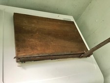 ANCIEN MASSICOT COUPE PAPIER en bois et métal  PAPER CUTTER 1900