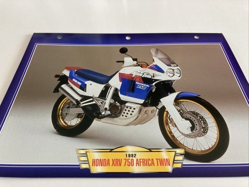 Honda xrv750 africa - honda, 1992