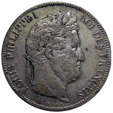 5 Francs LOUIS-PHILIPPE Ier