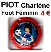 capsule de champagne PIOT CHARLENE foot féminin 