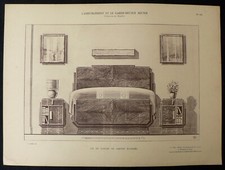 Lithographie Art Déco - Léon