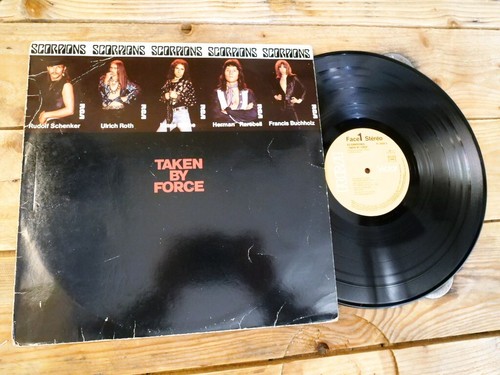 Scorpions taken force lp - scorpions, by