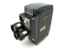 Jelco Auto III Caméra Avec Jelco Lentille 3 Pièce Ffu Double 8mm Cine Film