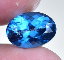 Naturel Bleu Zircon 4.65 CT
