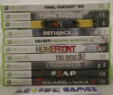 LOT 10 JEUX XBOX 360 TOMB