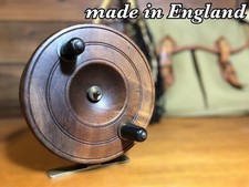 Moulinet de pêche léger à la mouche Nottingham, lisse, design classique