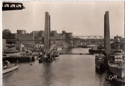 Carte postale brest - postale,