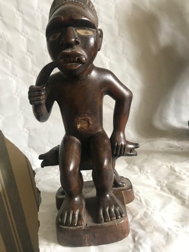 Statuette bakongo rdcongo - bakongo-, rdcongo-