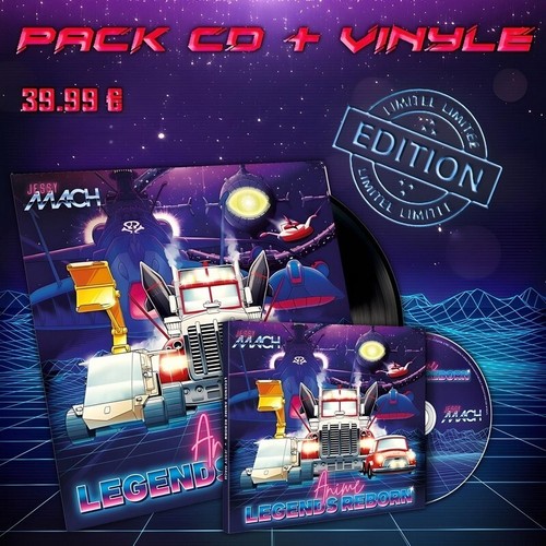 Pack anime legends - cd,