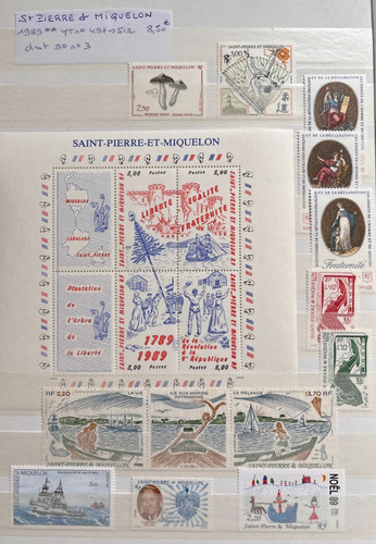 Timbres saint pierre - saint, et