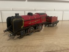 Locomotive Et Tender Meccano Hornby 1225 + 2528 Jouet En Métal 