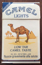Pour collection paquet de cigarettes vide : CAMEL "Anniversary" - Italie -2-