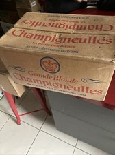 RARE Caisse Carton Casier BIERE CHAMPIGNEULLES 24 Bouteilles De 33cl Rare