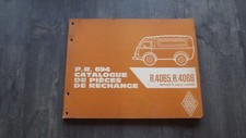 CATALOGUE DE PIECES DE RECHANGE RENAULT GALION GOELETTE - R.4065 R.4086 